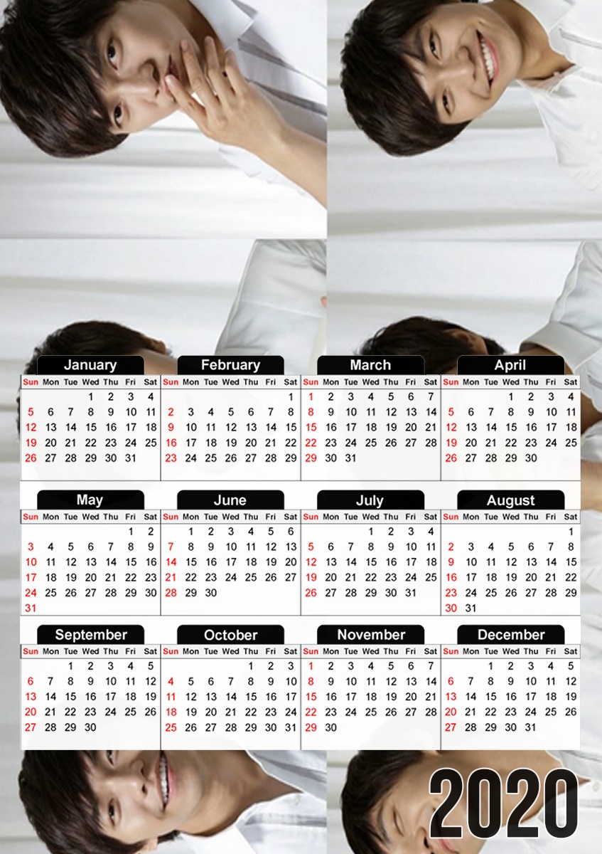  Lee seung gi para A3 Photo Calendar 30x43cm