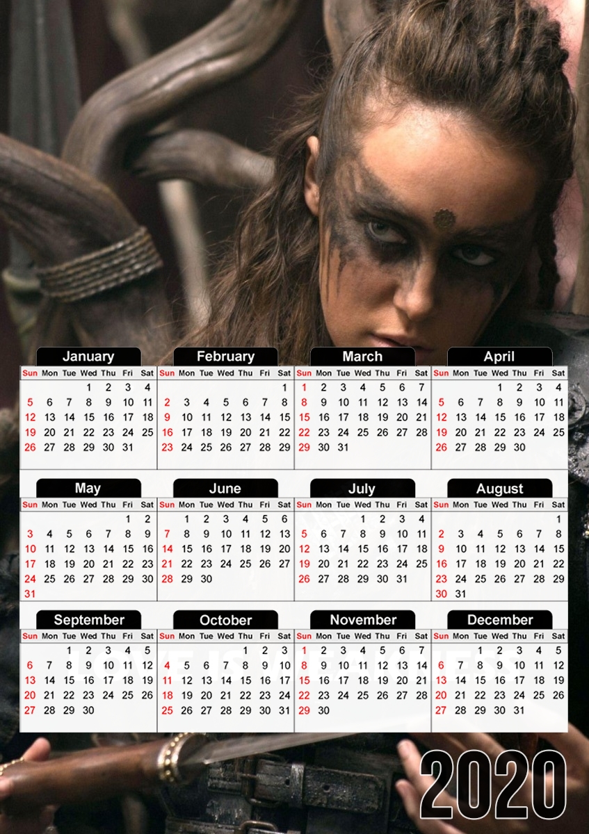  Lexa Love is weakness para A3 Photo Calendar 30x43cm