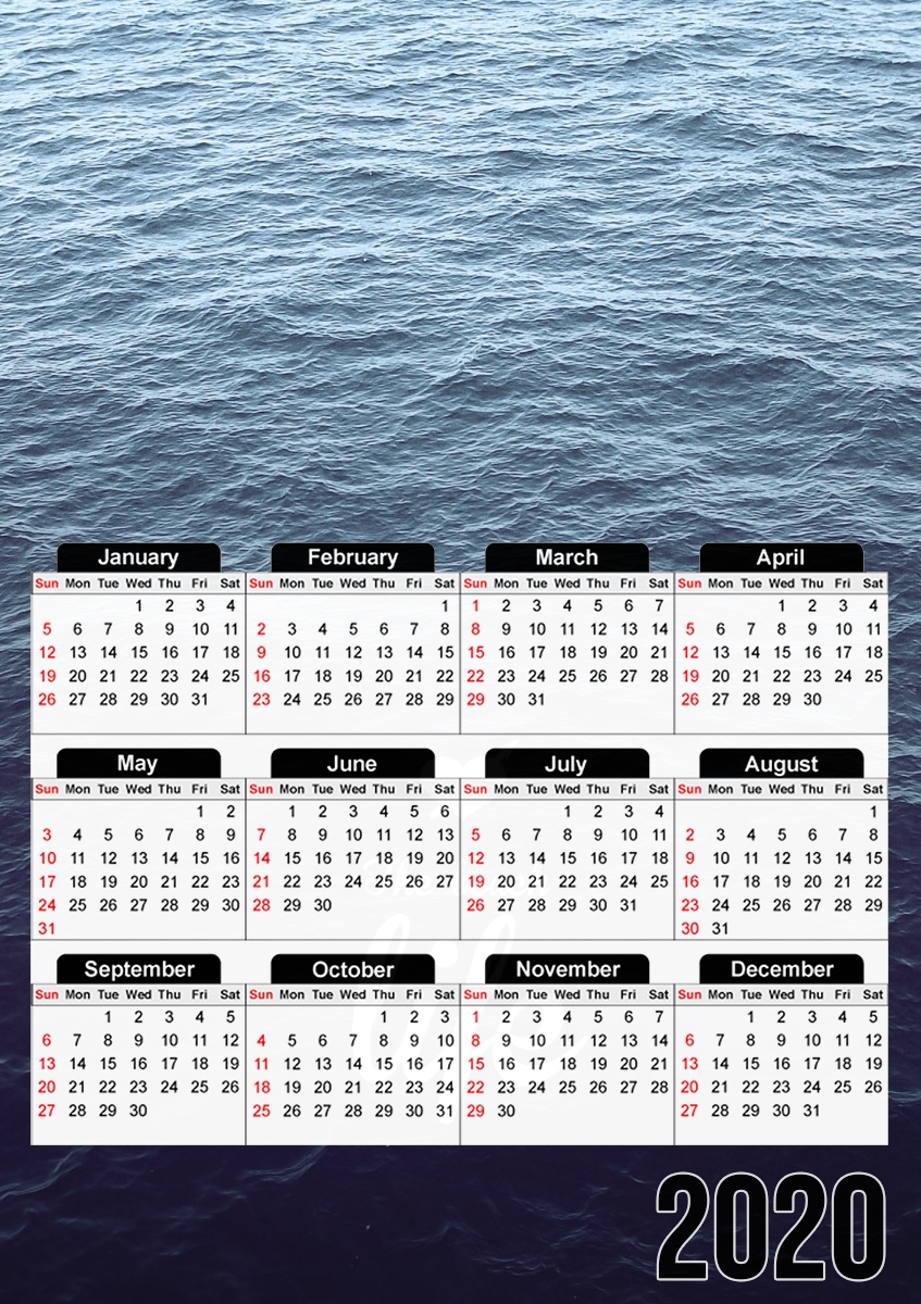  lifebeach para A3 Photo Calendar 30x43cm