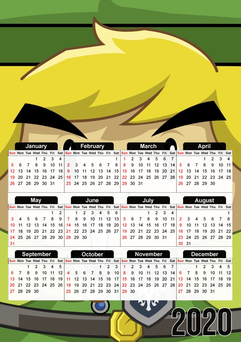  lINK para A3 Photo Calendar 30x43cm