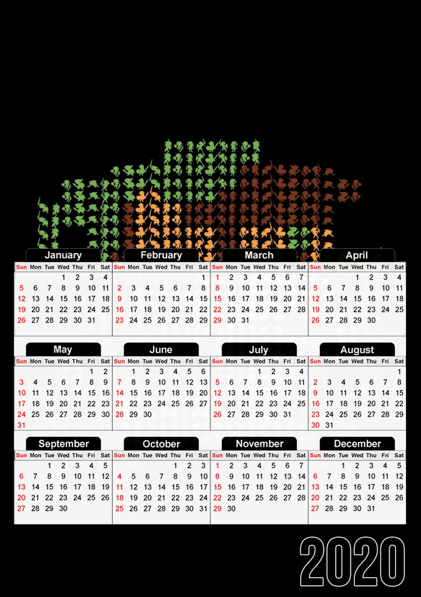  LinkbyLink para A3 Photo Calendar 30x43cm