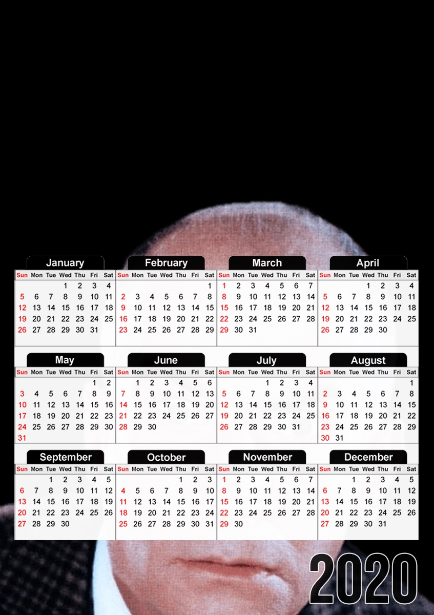  Louis de funes look you para A3 Photo Calendar 30x43cm