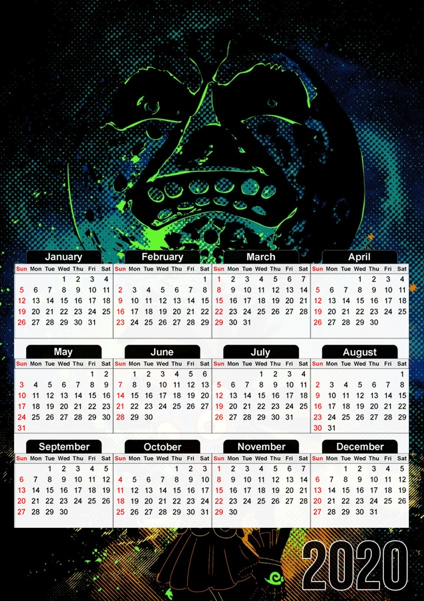  Majora's Art para A3 Photo Calendar 30x43cm