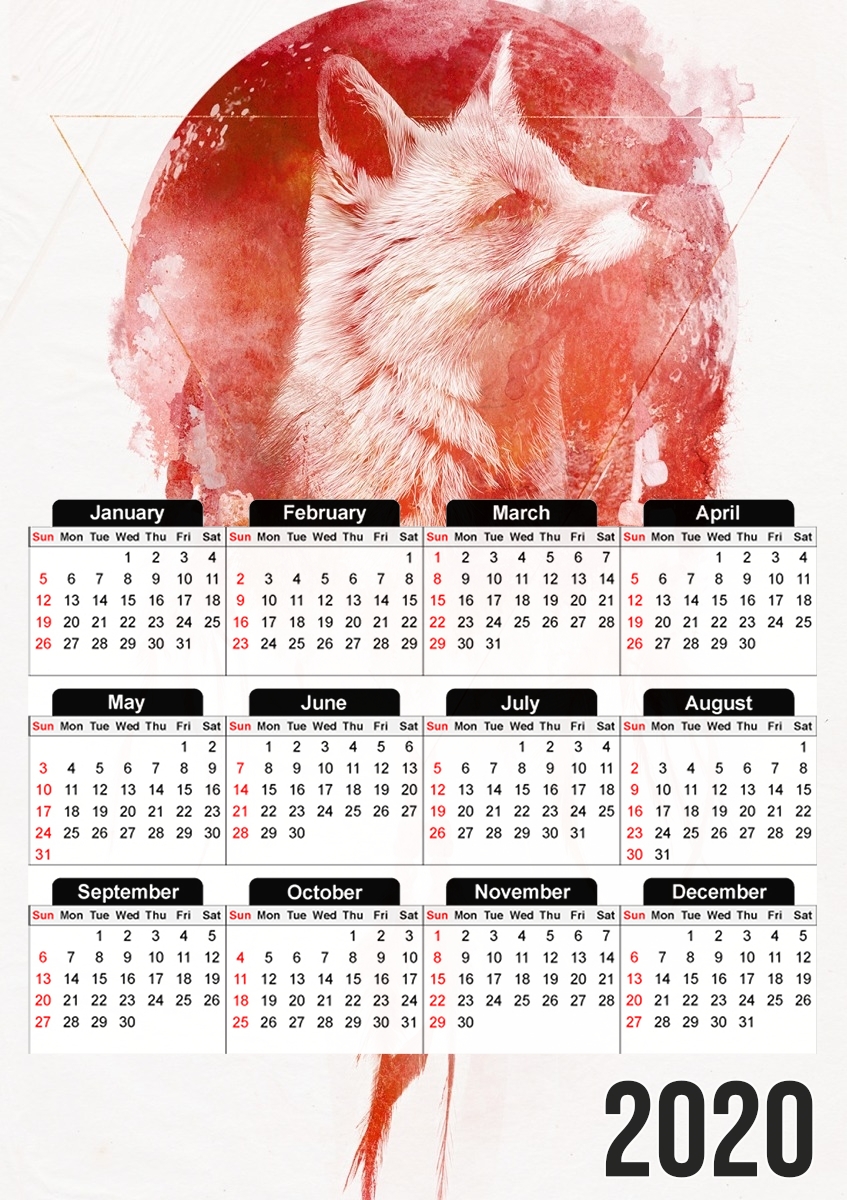  Mars para A3 Photo Calendar 30x43cm