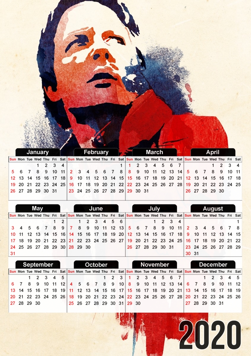  Marty Mcfly para A3 Photo Calendar 30x43cm