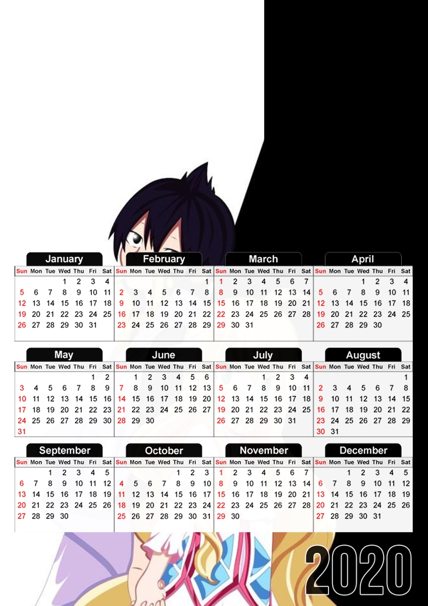  Mavis x Zeref para A3 Photo Calendar 30x43cm