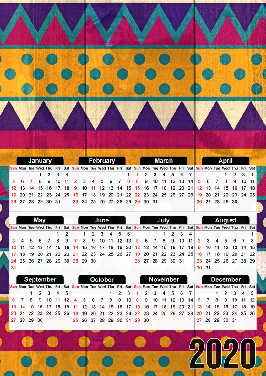  Mexican para A3 Photo Calendar 30x43cm