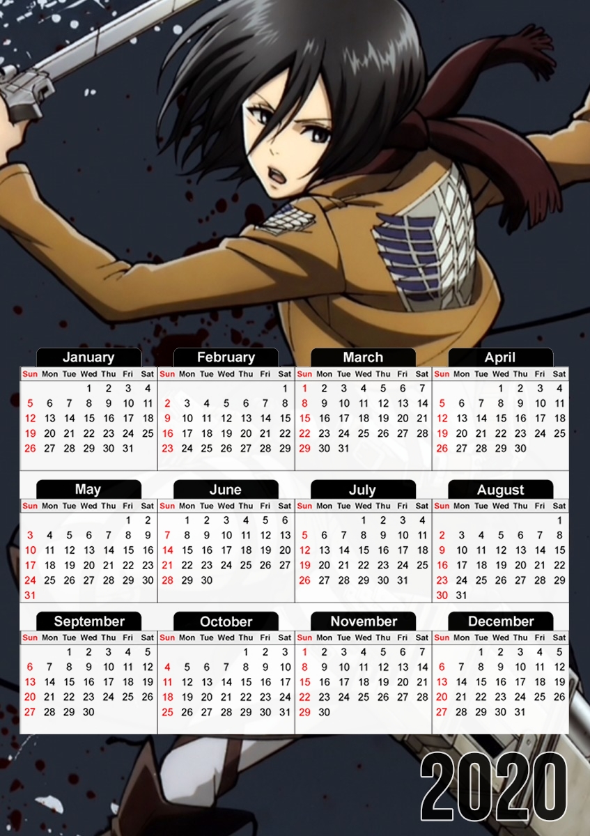  Mikasa Titan para A3 Photo Calendar 30x43cm