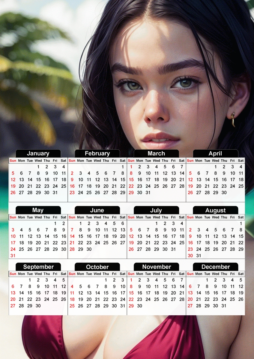  Milly para A3 Photo Calendar 30x43cm