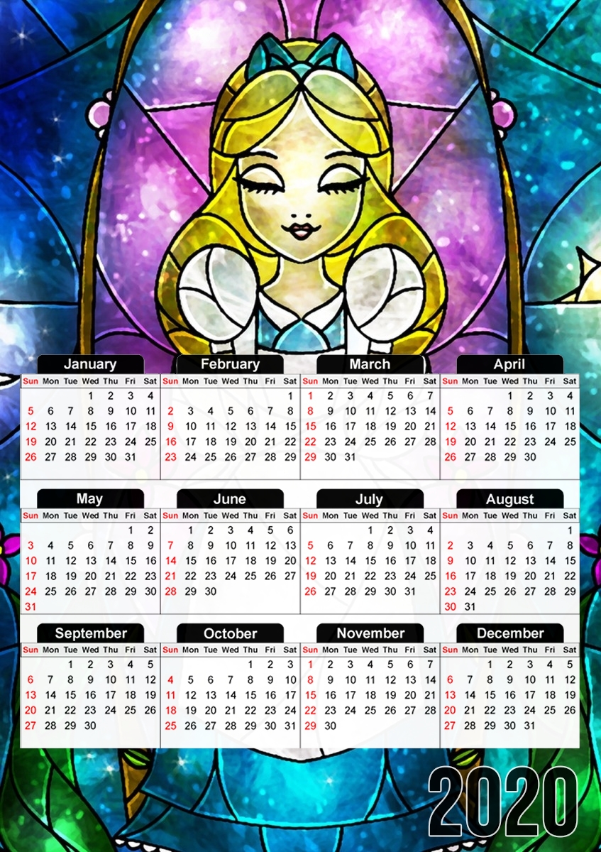  Miss Kingsley para A3 Photo Calendar 30x43cm