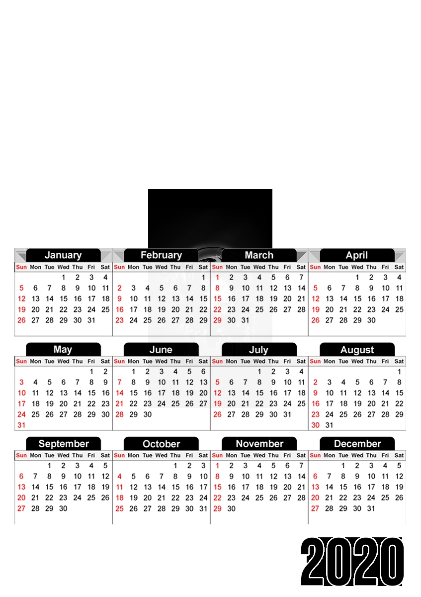  Monkey Business para A3 Photo Calendar 30x43cm