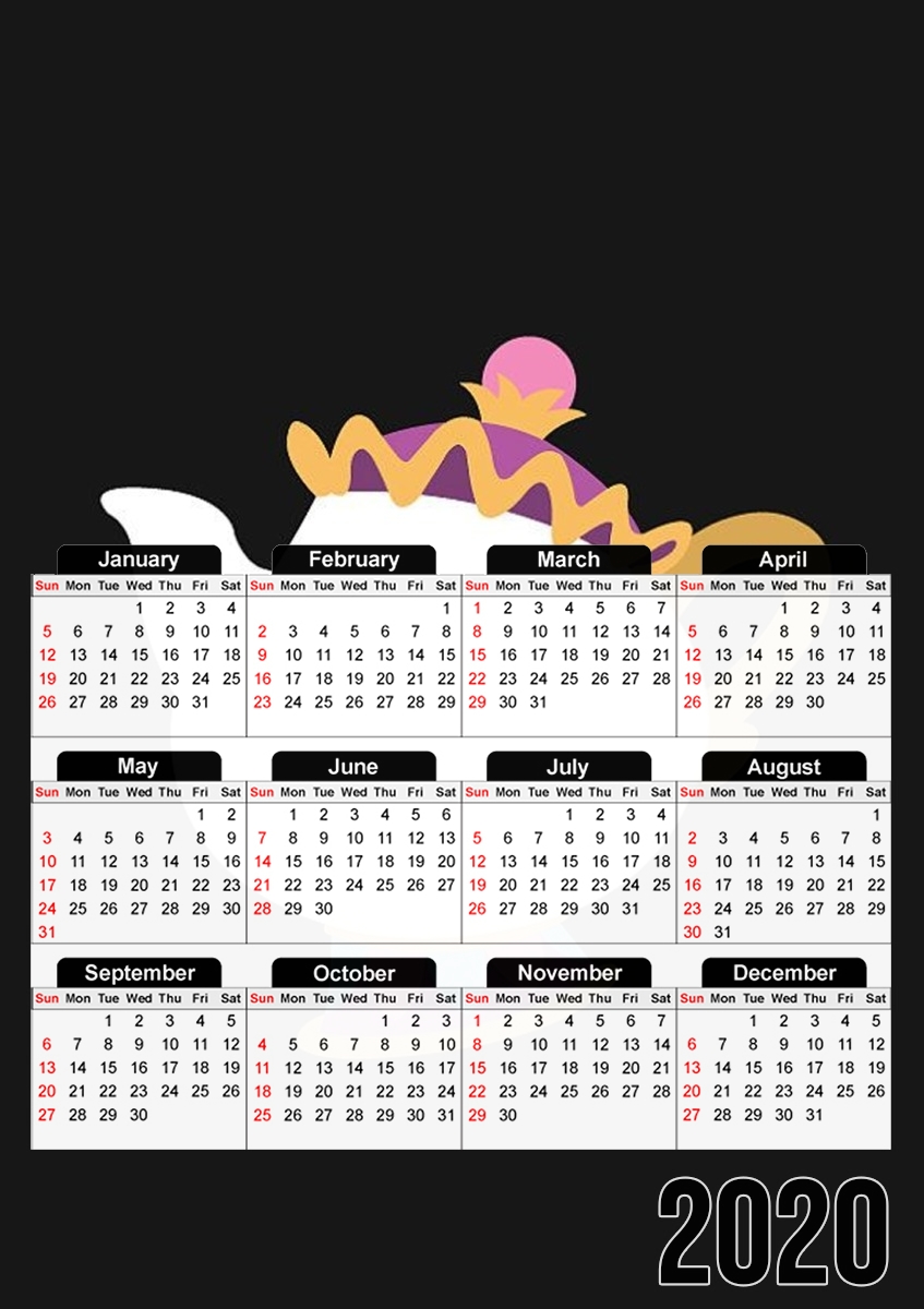  Mrs Potts para A3 Photo Calendar 30x43cm