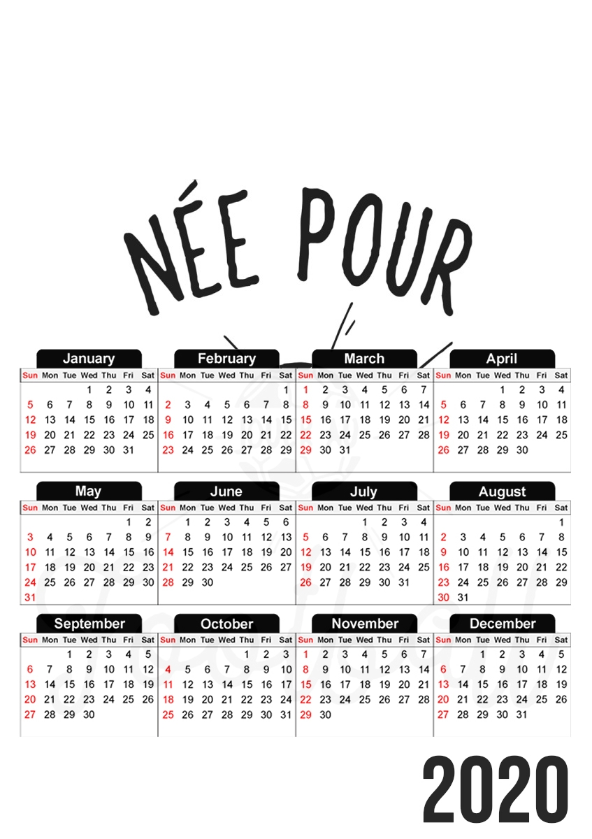  Nee pour jouer au football para A3 Photo Calendar 30x43cm