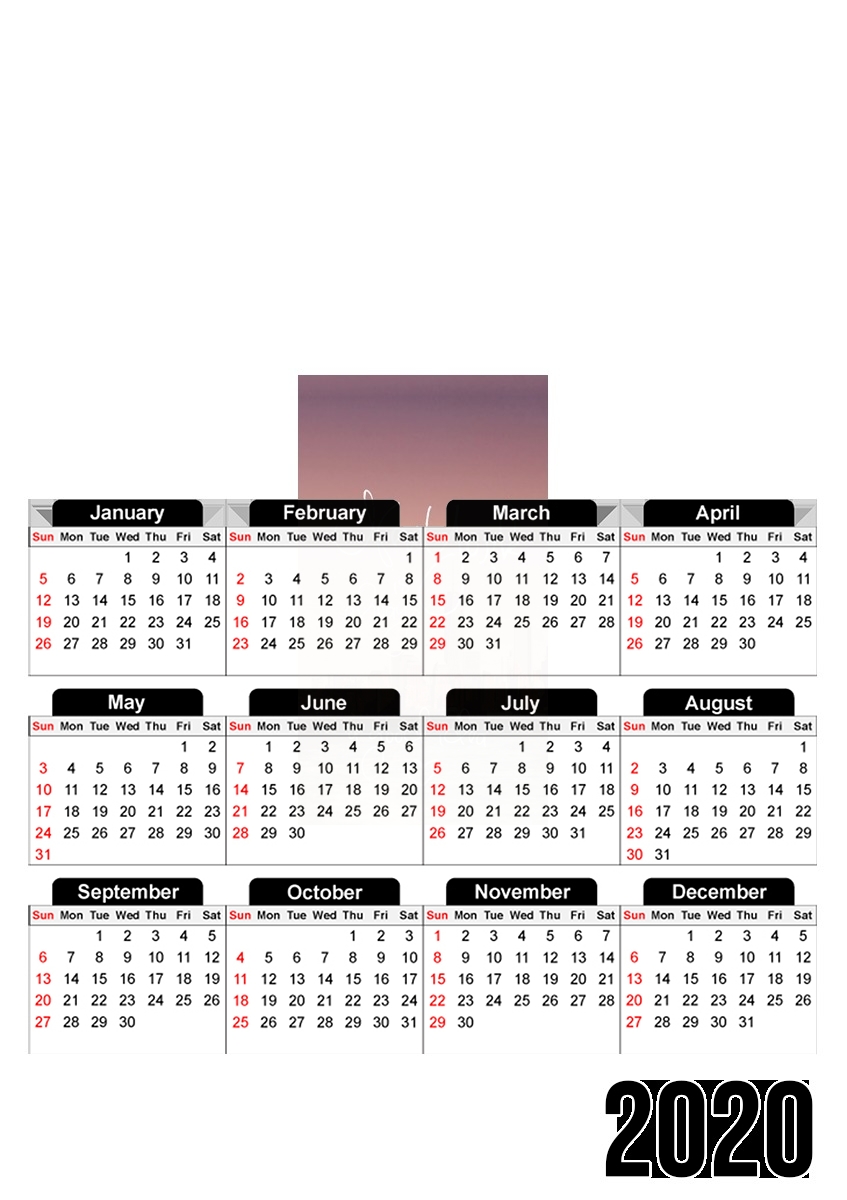  Always New York para A3 Photo Calendar 30x43cm