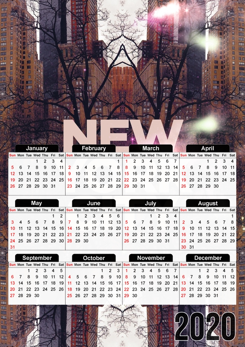  New York City VI (6) para A3 Photo Calendar 30x43cm