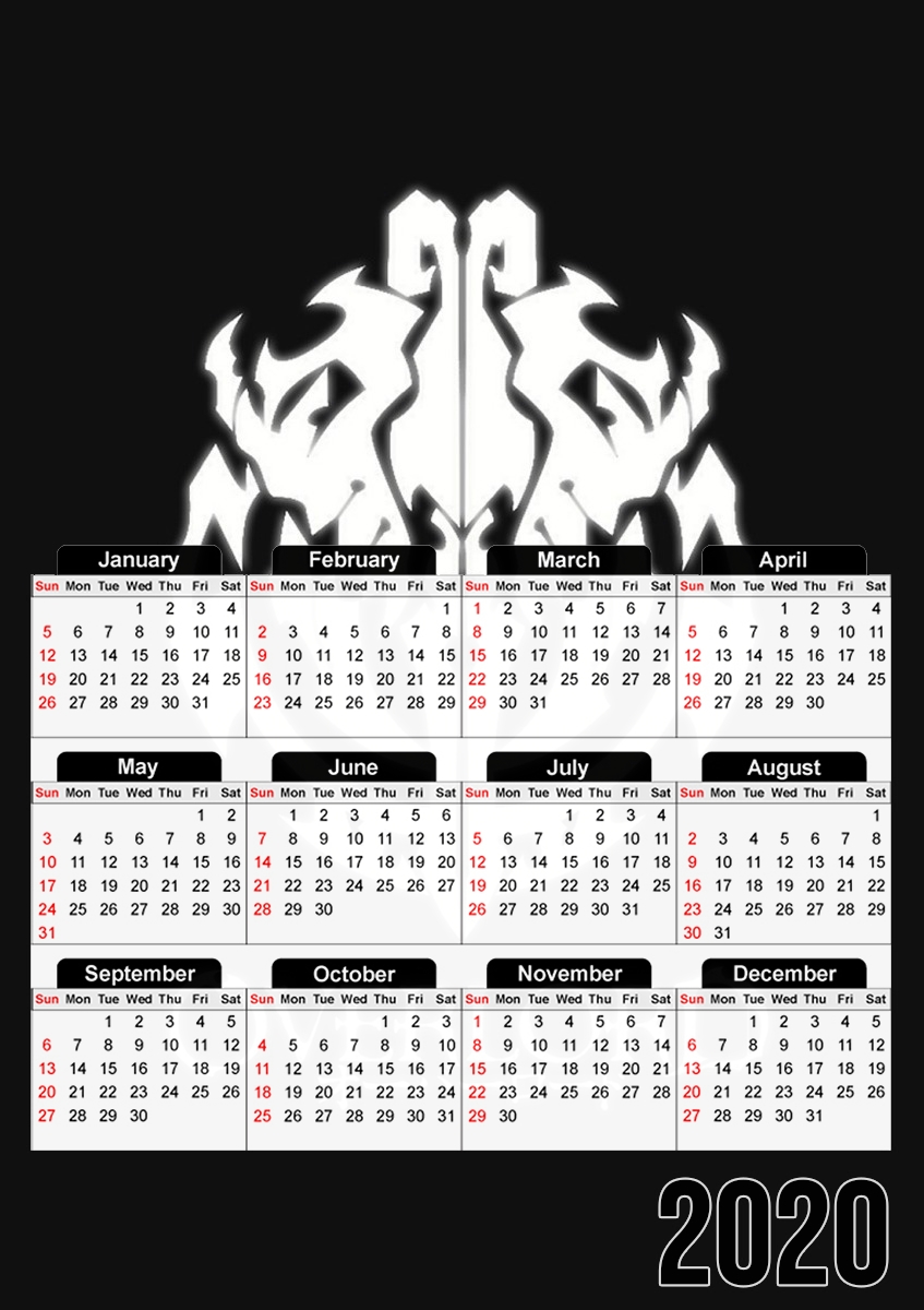  Overlord Symbol para A3 Photo Calendar 30x43cm