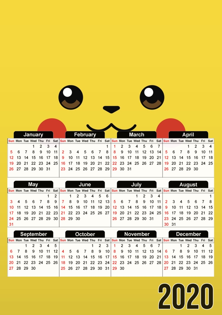  Pika II para A3 Photo Calendar 30x43cm