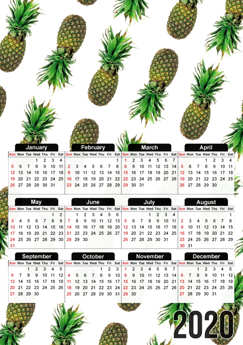  Pinpattern para A3 Photo Calendar 30x43cm