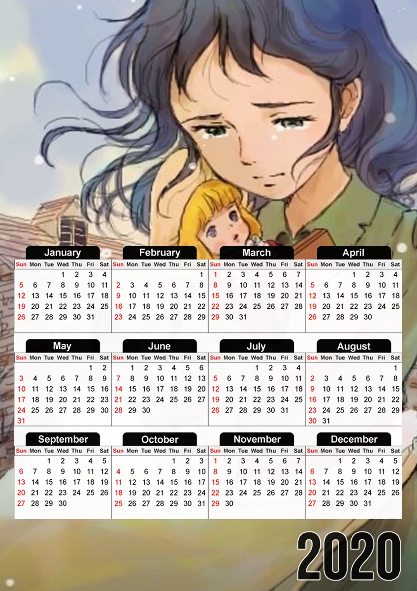  Princess Sarah para A3 Photo Calendar 30x43cm