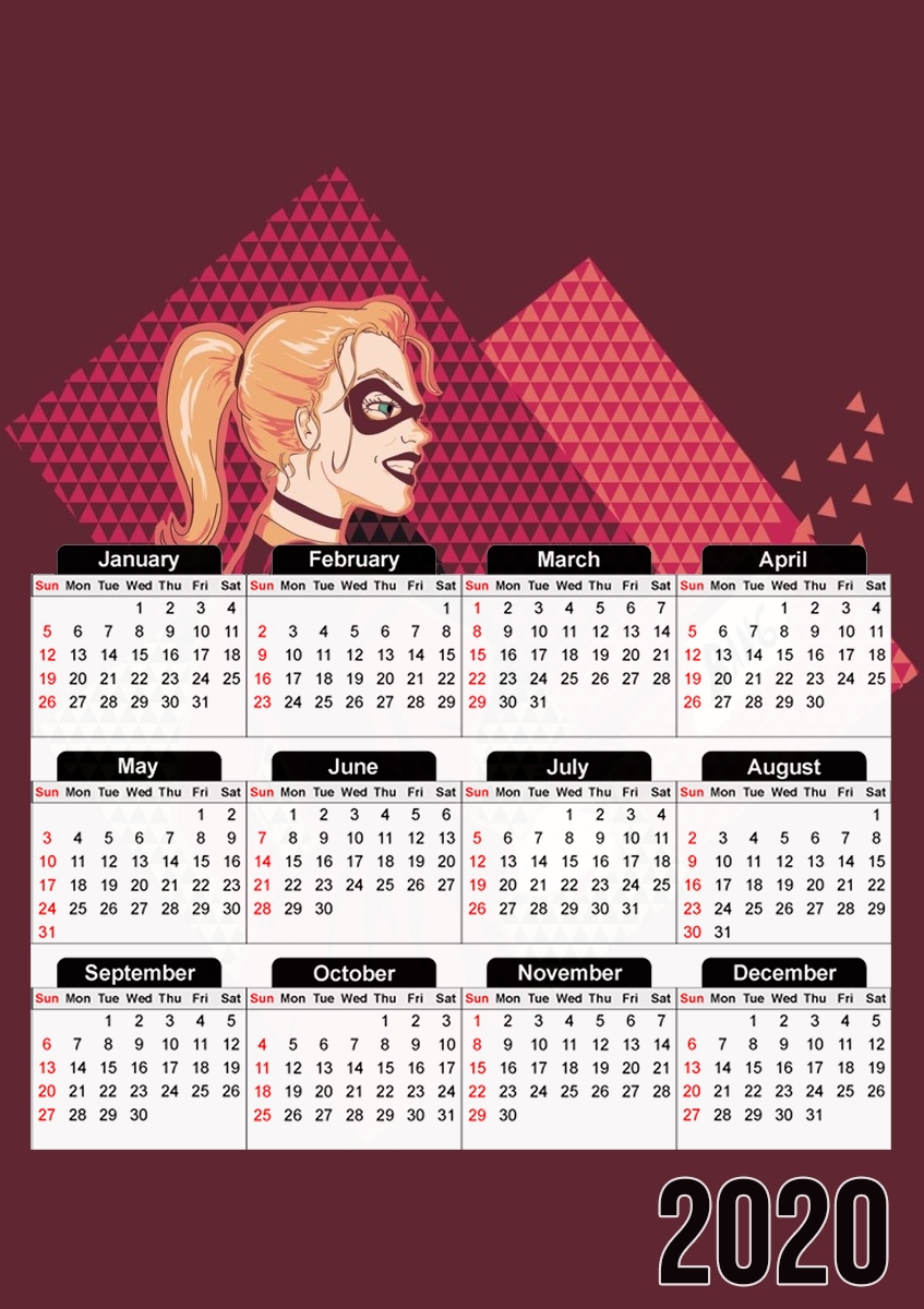  Quinn Bang para A3 Photo Calendar 30x43cm