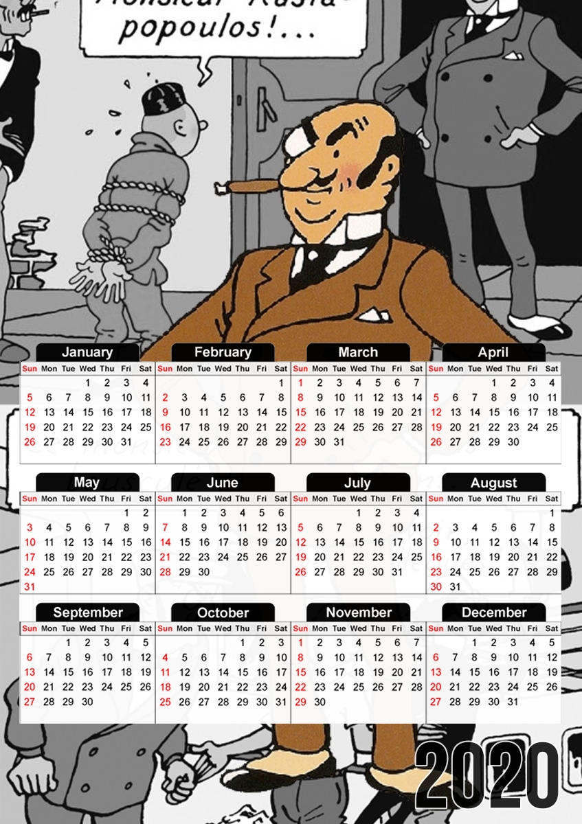  rastapopoulos para A3 Photo Calendar 30x43cm