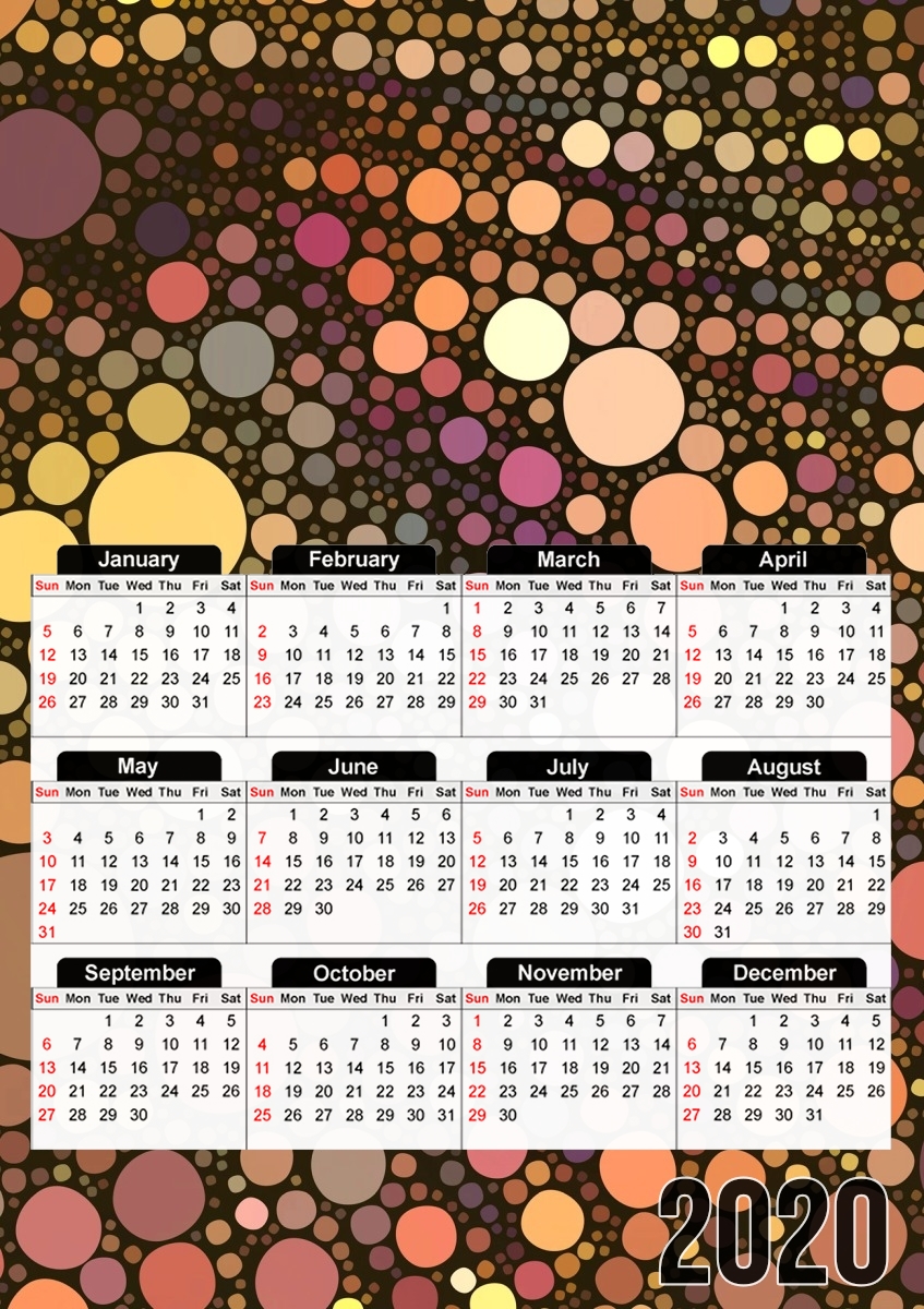  retro blast para A3 Photo Calendar 30x43cm