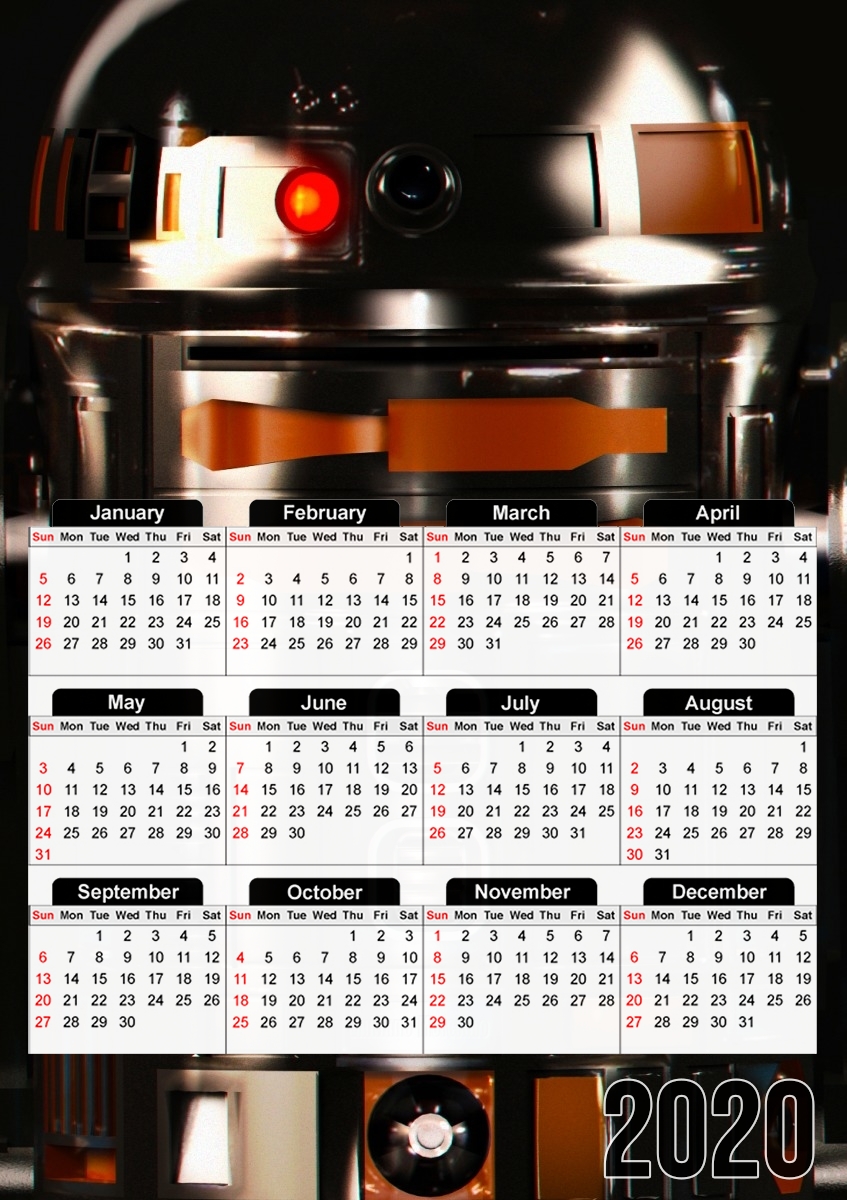  RII-Q5 para A3 Photo Calendar 30x43cm