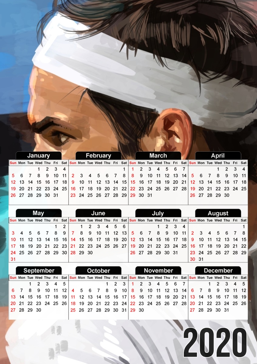  Roger The King  para A3 Photo Calendar 30x43cm