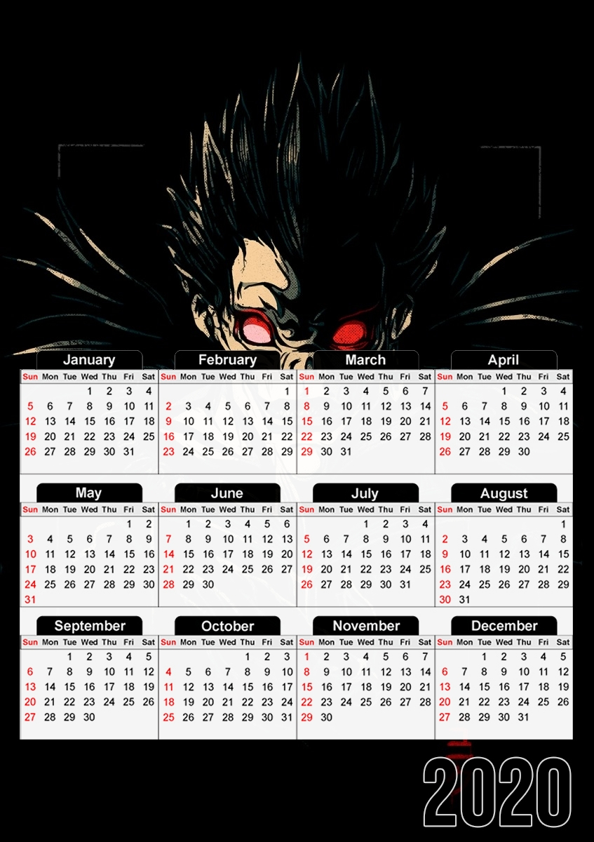  Ryuk para A3 Photo Calendar 30x43cm