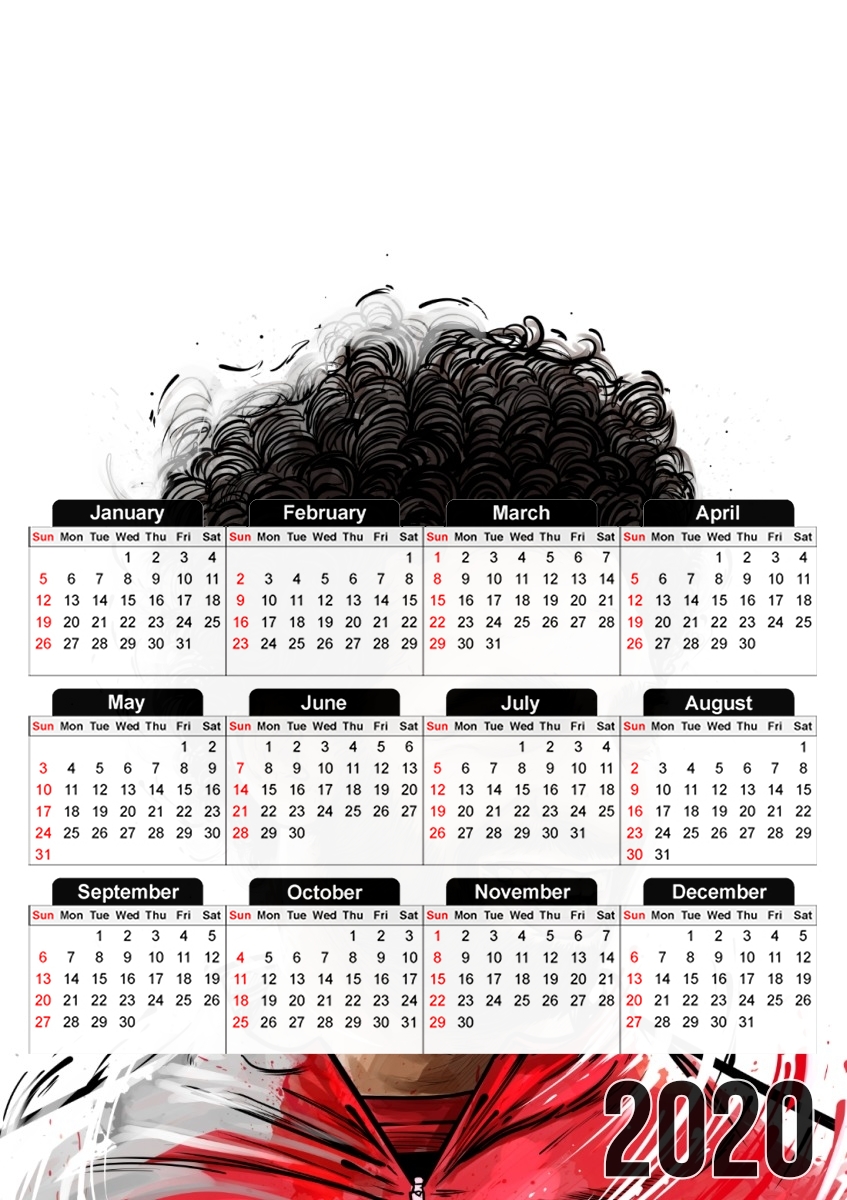  Salah Pharaon para A3 Photo Calendar 30x43cm