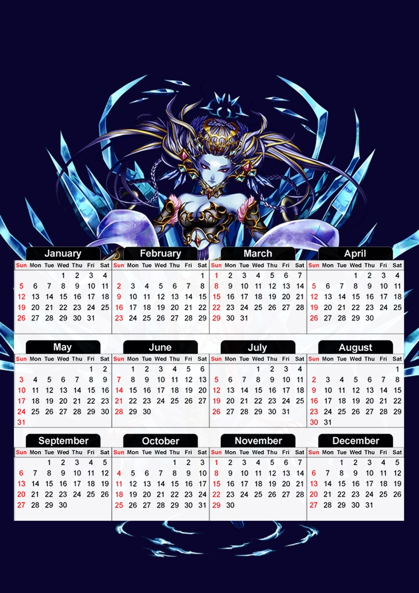  Shiva IceMaker para A3 Photo Calendar 30x43cm