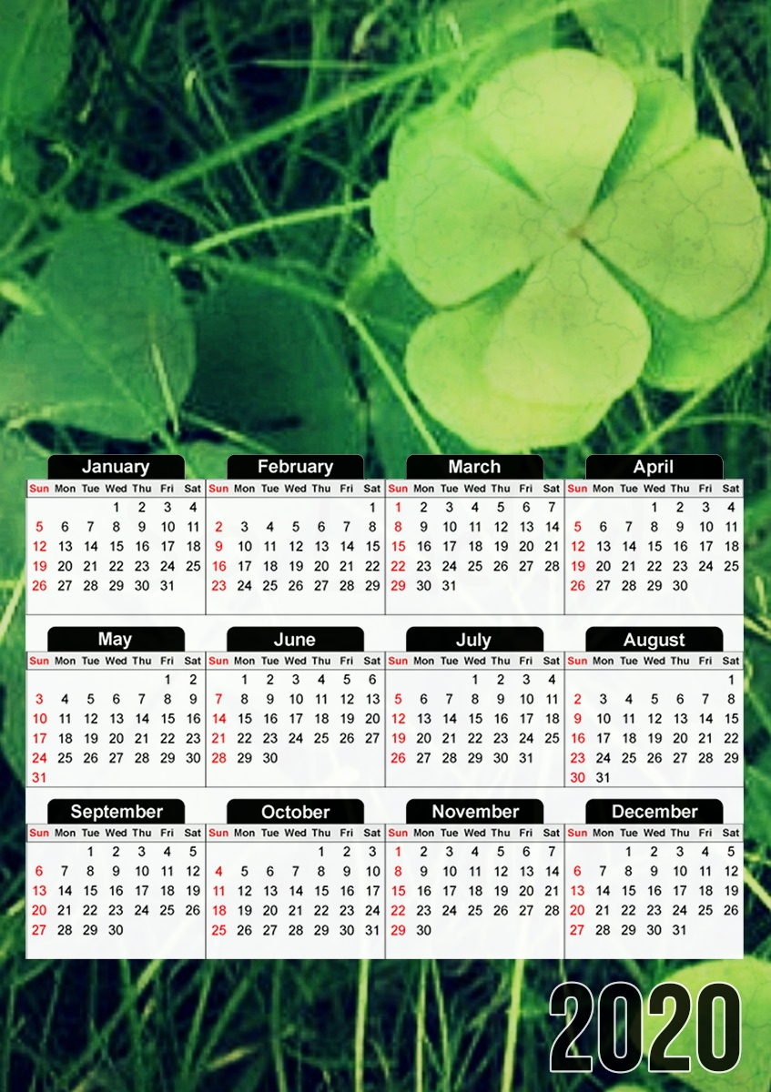  So Lucky para A3 Photo Calendar 30x43cm