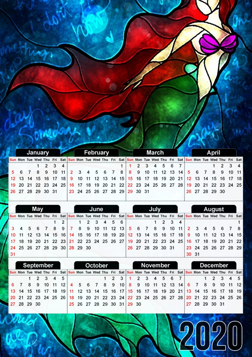  Someday I'll be para A3 Photo Calendar 30x43cm