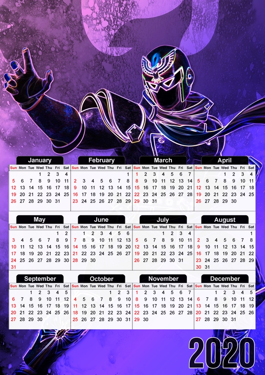  Soul of the Captain para A3 Photo Calendar 30x43cm