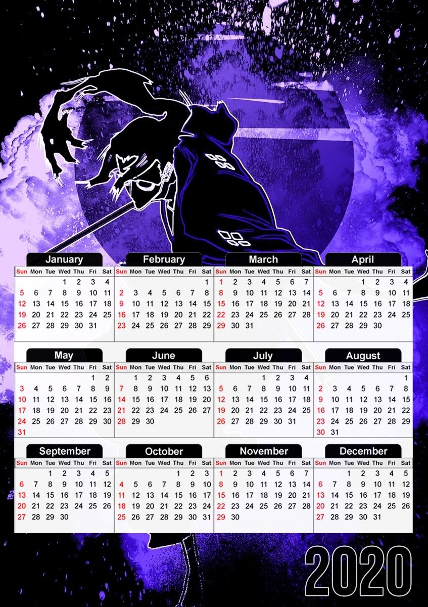  Soul of the Samourai para A3 Photo Calendar 30x43cm