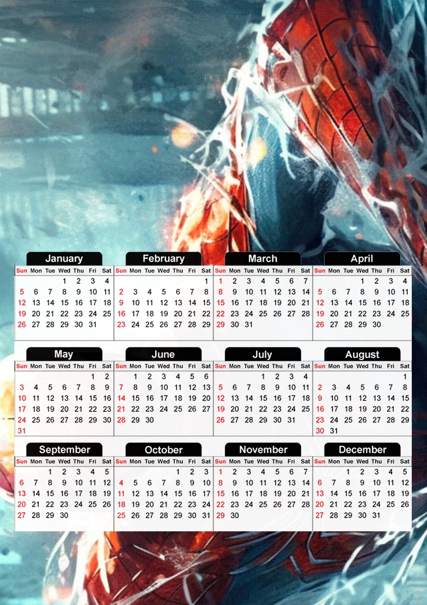  Spidey NY para A3 Photo Calendar 30x43cm