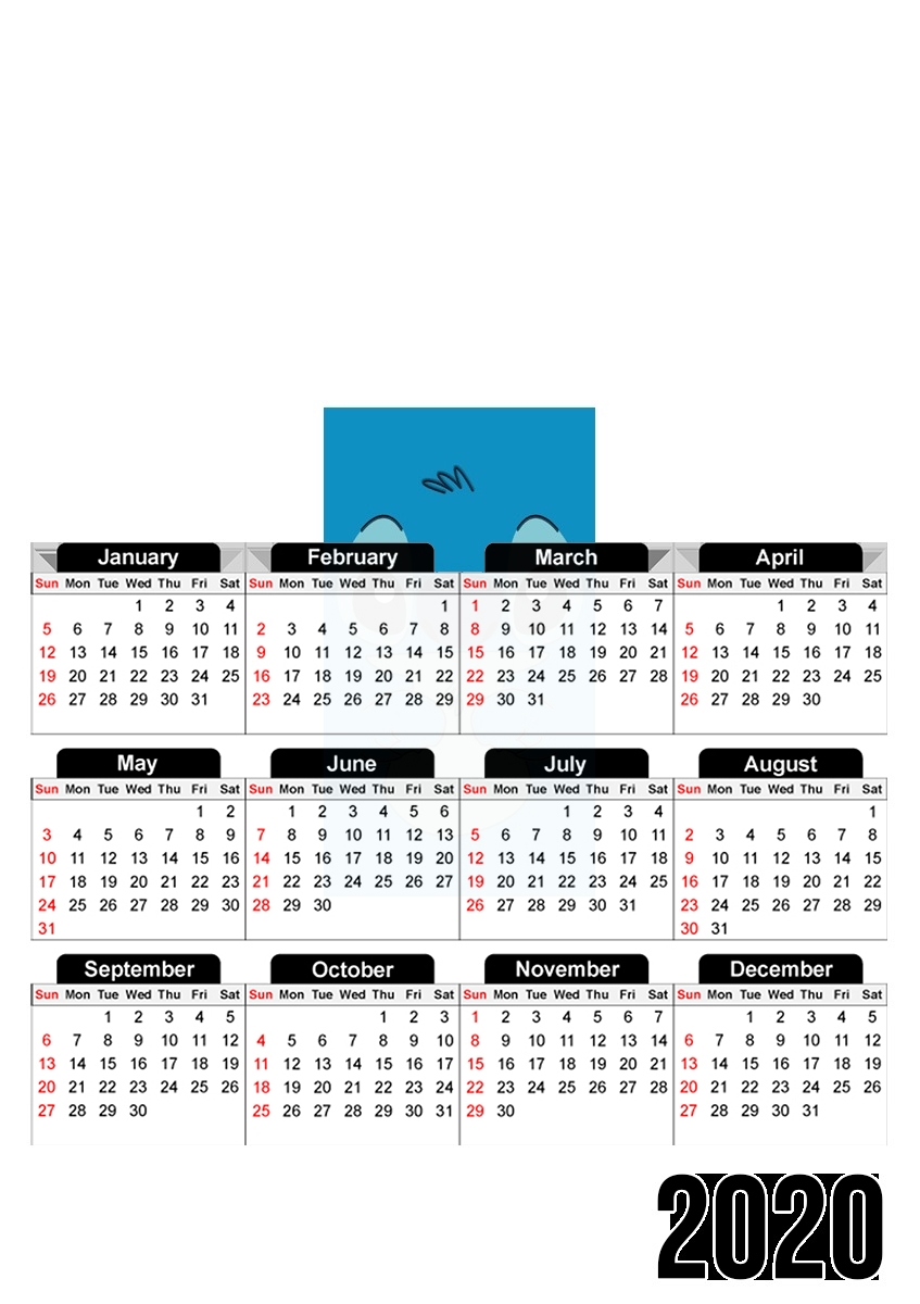  Stich para A3 Photo Calendar 30x43cm