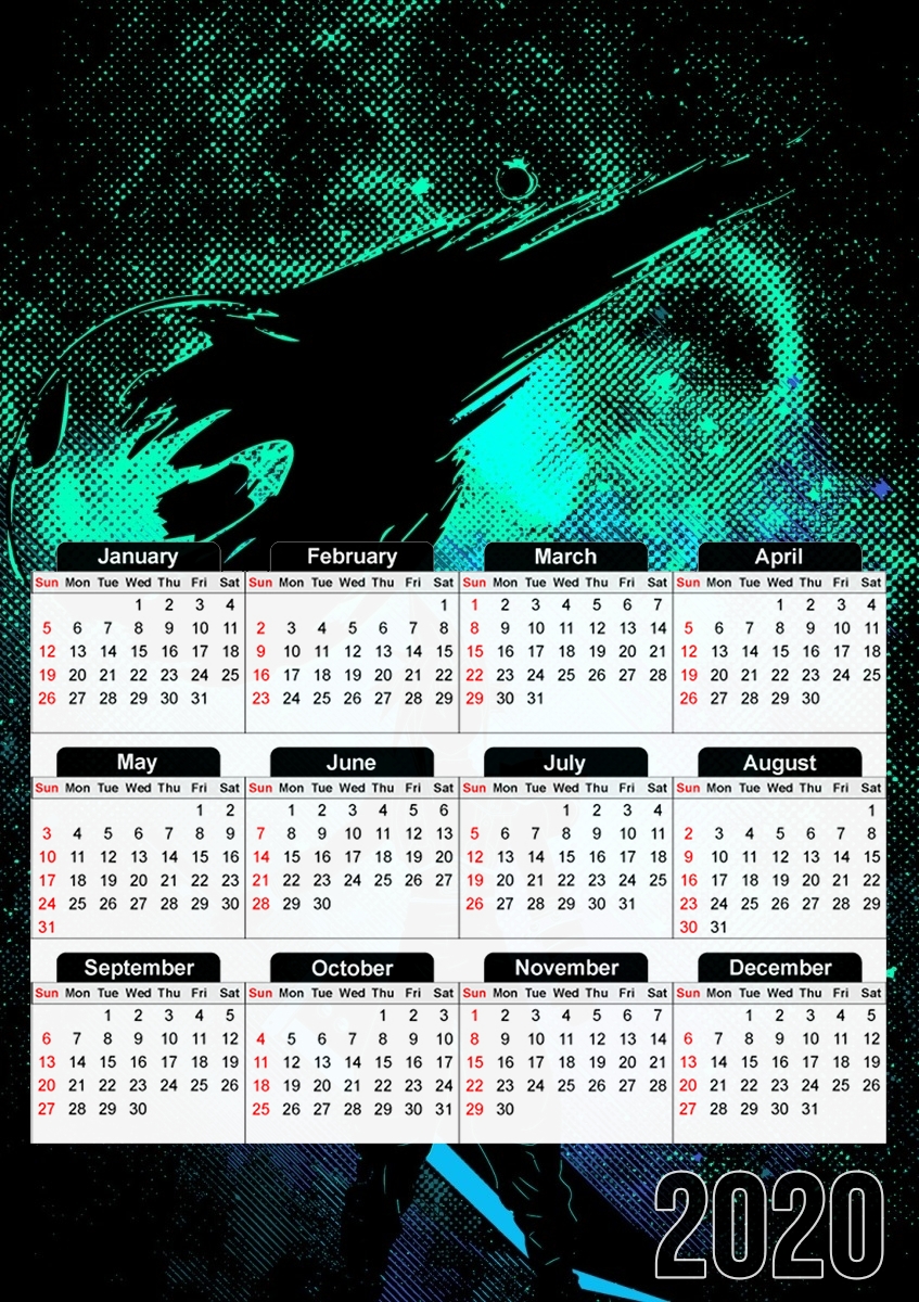  Strife Art para A3 Photo Calendar 30x43cm