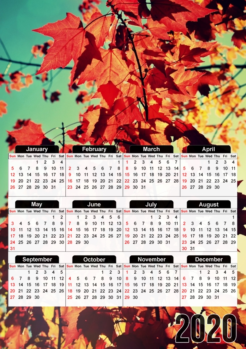  Sweater Weather para A3 Photo Calendar 30x43cm