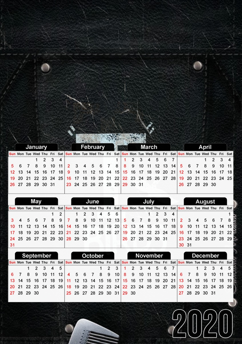  T-birds Team para A3 Photo Calendar 30x43cm