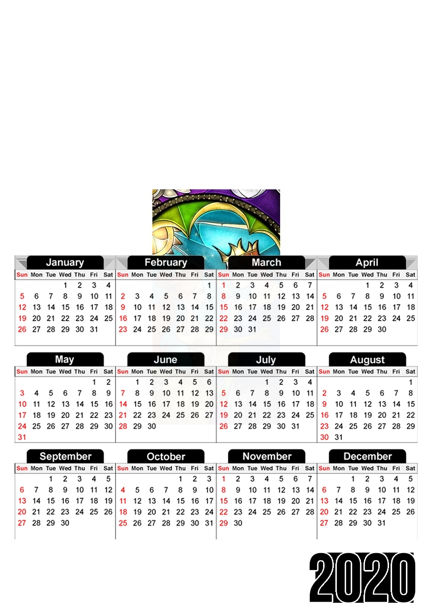  Cuento tan viejo como el tiempo para A3 Photo Calendar 30x43cm