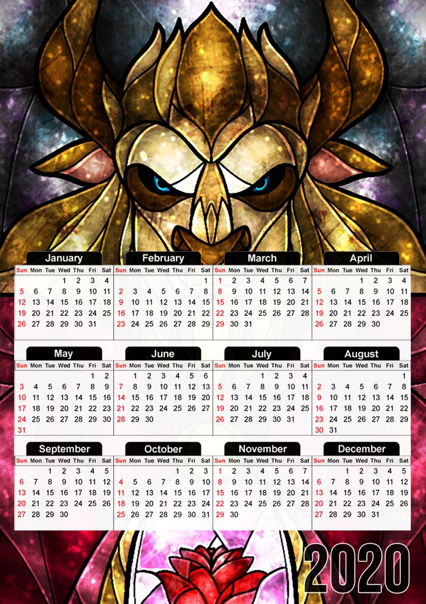  The Beast para A3 Photo Calendar 30x43cm