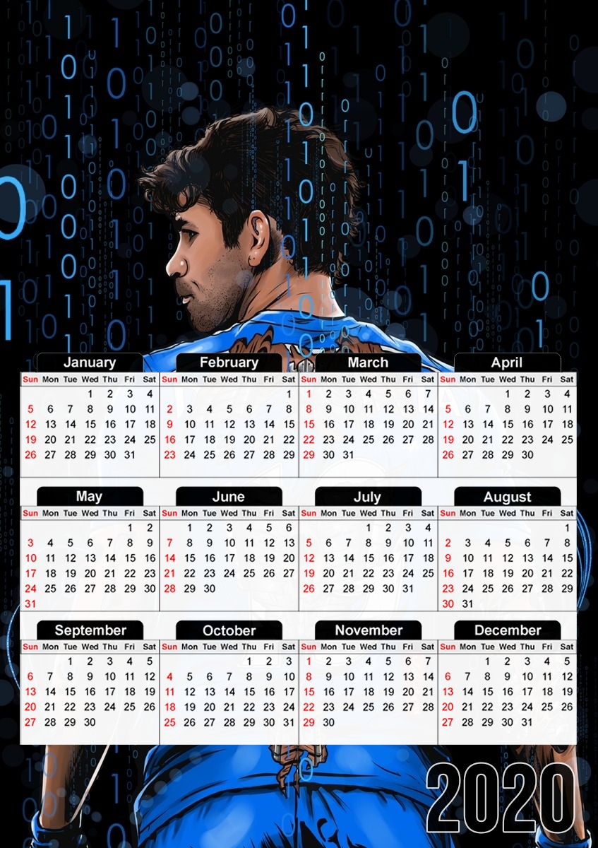  The Blue Beast  para A3 Photo Calendar 30x43cm