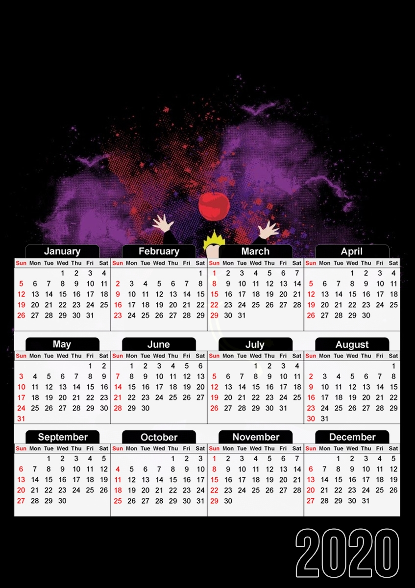  The Evil apple para A3 Photo Calendar 30x43cm