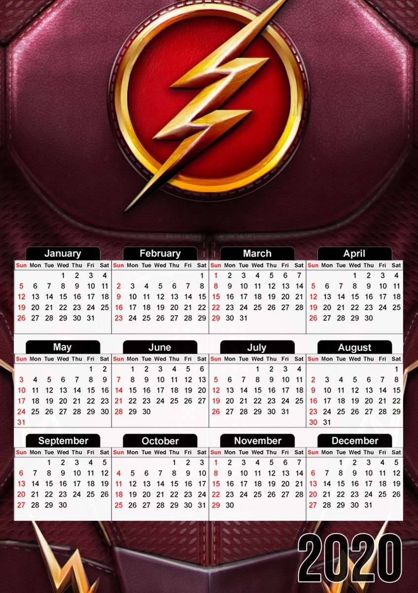  The Flash para A3 Photo Calendar 30x43cm