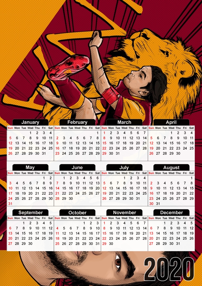  The turkish lion Inan Galatasaray para A3 Photo Calendar 30x43cm