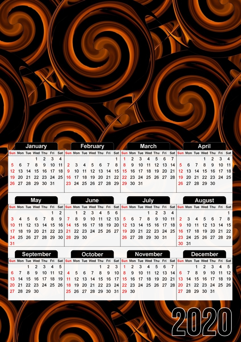  Toffee Madness para A3 Photo Calendar 30x43cm