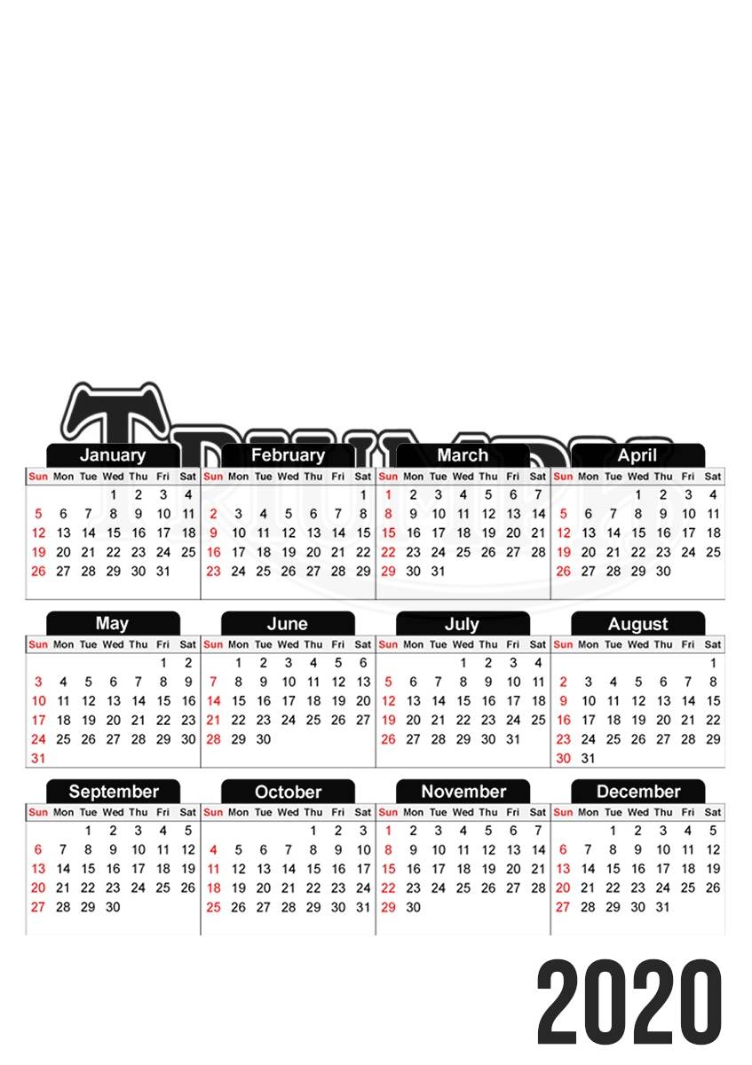  triumph para A3 Photo Calendar 30x43cm