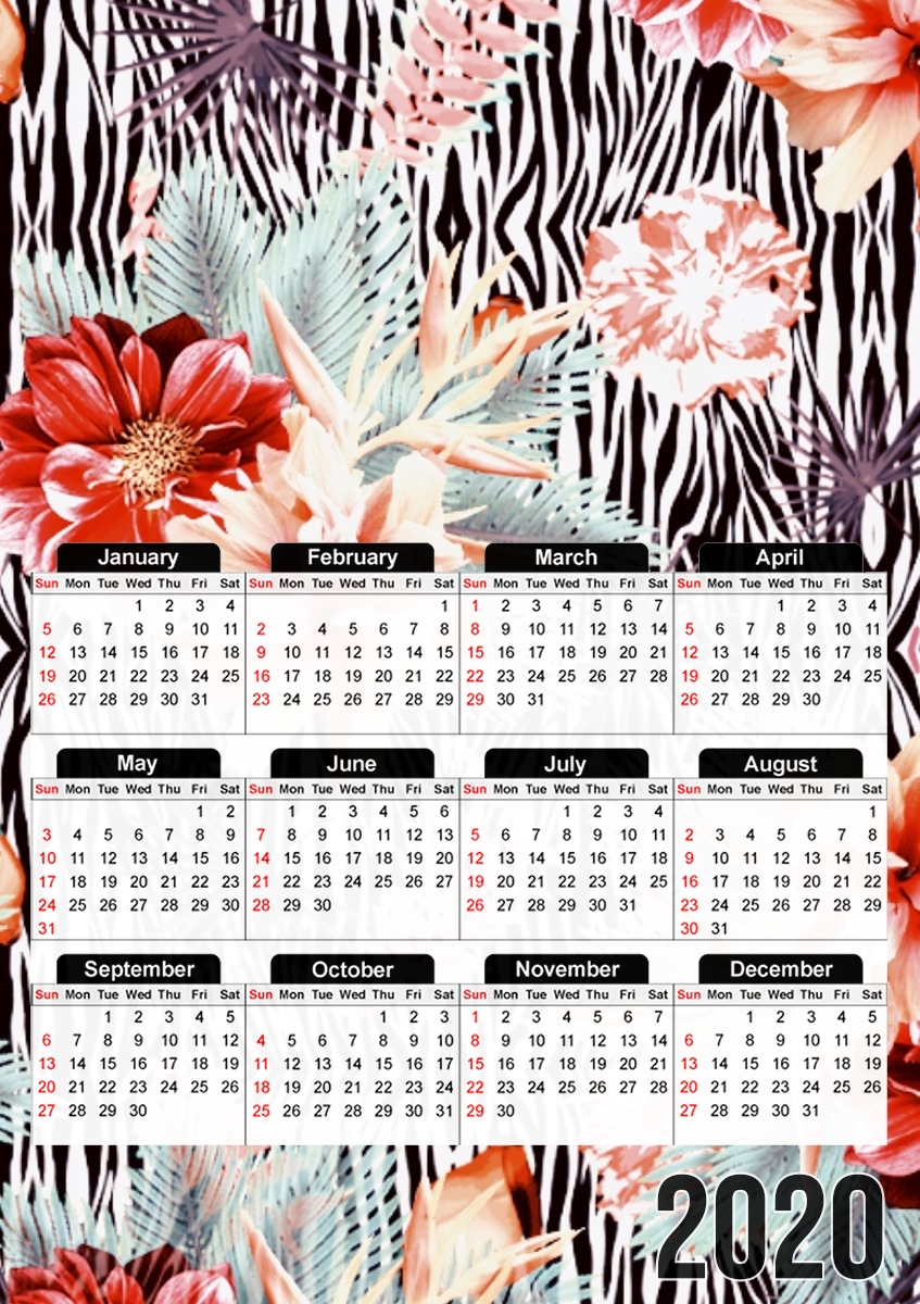  TROPICALIA para A3 Photo Calendar 30x43cm