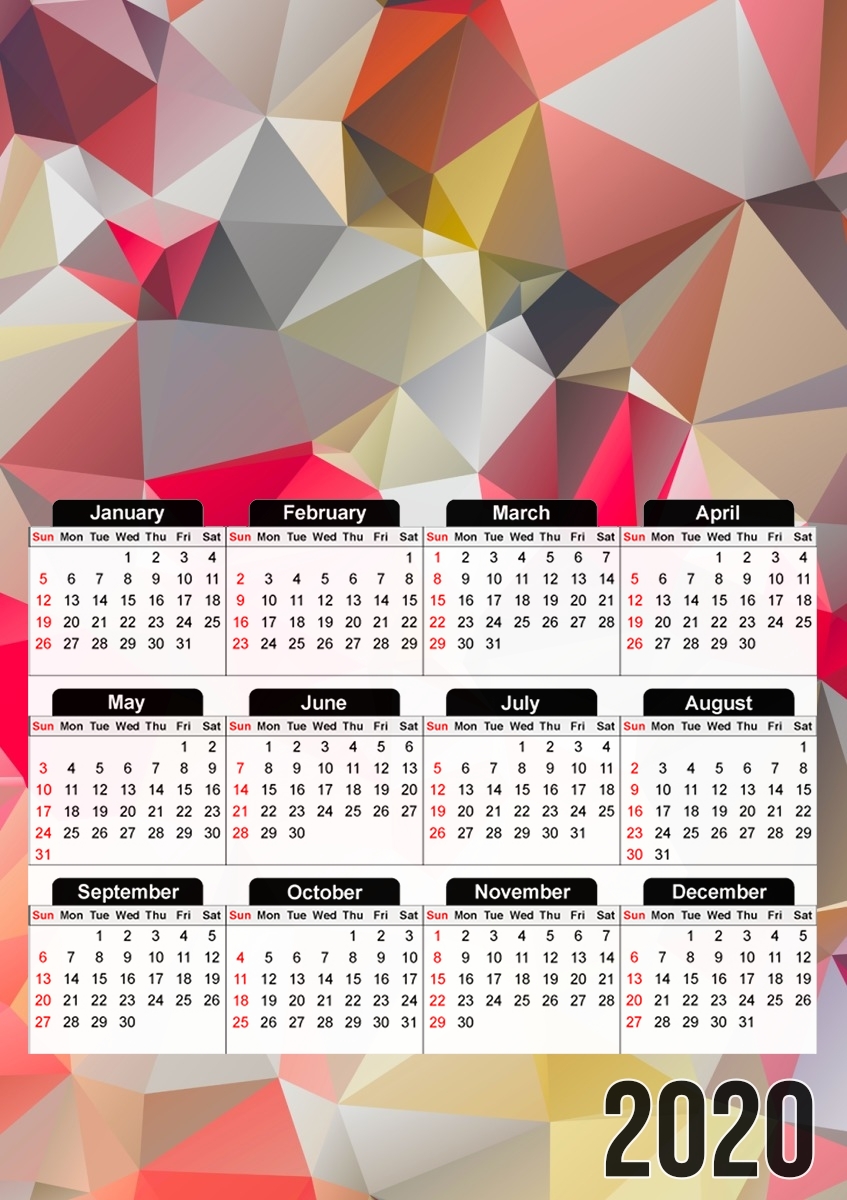  TwoColor para A3 Photo Calendar 30x43cm